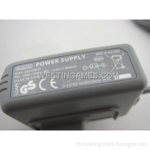 Original Ac Adapter Power Supply for Nintendo 3DS / 3DSLL Console - UK Plug (Pulled)